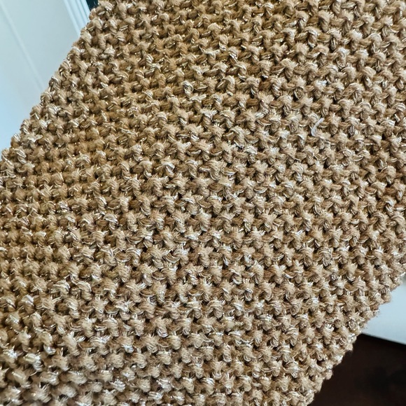 Iconic Ralph Lauren Rope Sparkly Gold Sweater - Picture 4 of 4